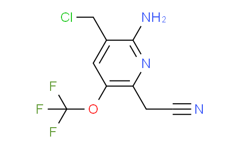 AM191796 | 1806234-48-9 | 2-Amino-3-(chloromethyl)-5-(trifluoromethoxy)pyridine-6-acetonitrile
