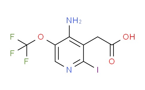 AM191807 | 1803662-31-8 | 4-Amino-2-iodo-5-(trifluoromethoxy)pyridine-3-acetic acid