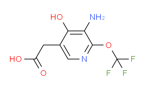 AM191819 | 1804030-56-5 | 3-Amino-4-hydroxy-2-(trifluoromethoxy)pyridine-5-acetic acid