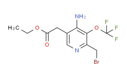 AM19182 | 1803989-79-8 | Ethyl 4-amino-2-(bromomethyl)-3-(trifluoromethoxy)pyridine-5-acetate