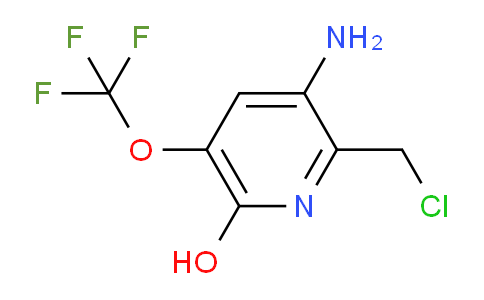 AM191827 | 1803531-65-8 | 3-Amino-2-(chloromethyl)-6-hydroxy-5-(trifluoromethoxy)pyridine