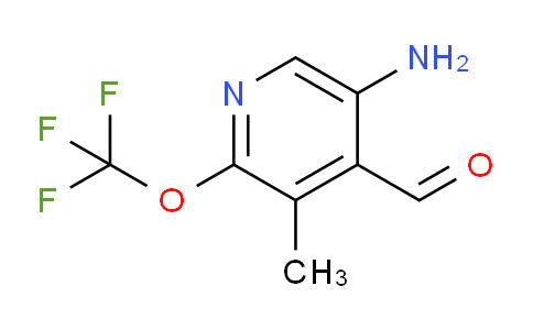 5-Amino-3-methyl-2-(trifluoromethoxy)pyridine-4-carboxaldehyde