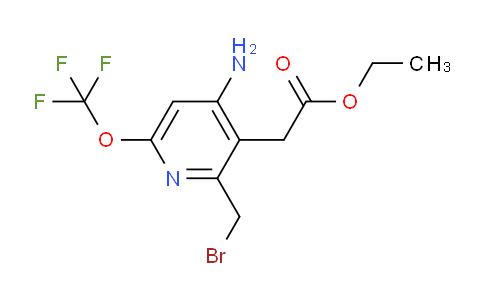 AM19186 | 1803658-32-3 | Ethyl 4-amino-2-(bromomethyl)-6-(trifluoromethoxy)pyridine-3-acetate