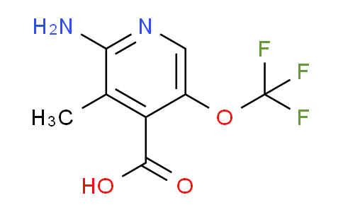 AM191868 | 1803628-80-9 | 2-Amino-3-methyl-5-(trifluoromethoxy)pyridine-4-carboxylic acid