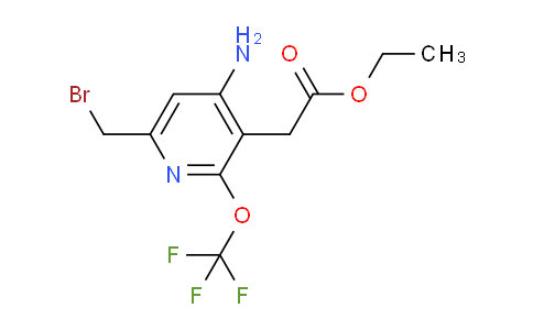 AM19187 | 1806104-54-0 | Ethyl 4-amino-6-(bromomethyl)-2-(trifluoromethoxy)pyridine-3-acetate