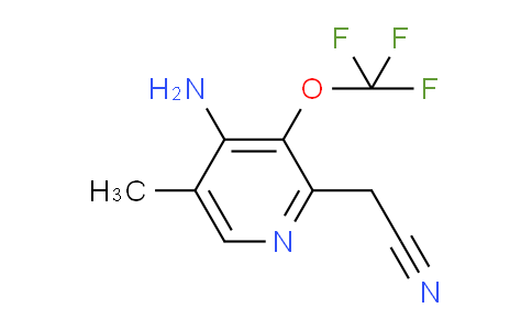AM191876 | 1805963-52-3 | 4-Amino-5-methyl-3-(trifluoromethoxy)pyridine-2-acetonitrile