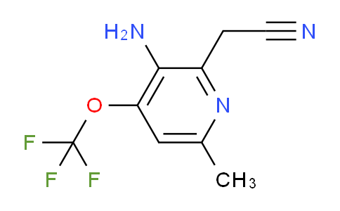 AM191878 | 1803982-94-6 | 3-Amino-6-methyl-4-(trifluoromethoxy)pyridine-2-acetonitrile