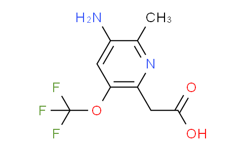 3-Amino-2-methyl-5-(trifluoromethoxy)pyridine-6-acetic acid