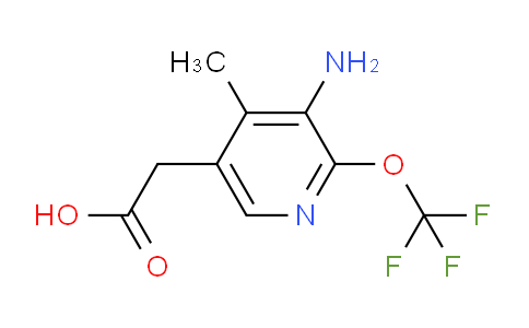 AM191889 | 1806205-97-9 | 3-Amino-4-methyl-2-(trifluoromethoxy)pyridine-5-acetic acid