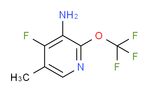 3-Amino-4-fluoro-5-methyl-2-(trifluoromethoxy)pyridine