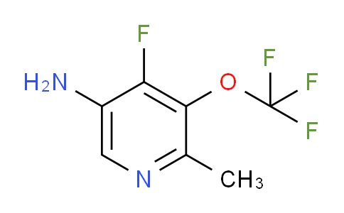 5-Amino-4-fluoro-2-methyl-3-(trifluoromethoxy)pyridine