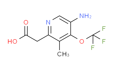 5-Amino-3-methyl-4-(trifluoromethoxy)pyridine-2-acetic acid