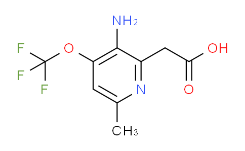 AM191906 | 1803939-15-2 | 3-Amino-6-methyl-4-(trifluoromethoxy)pyridine-2-acetic acid