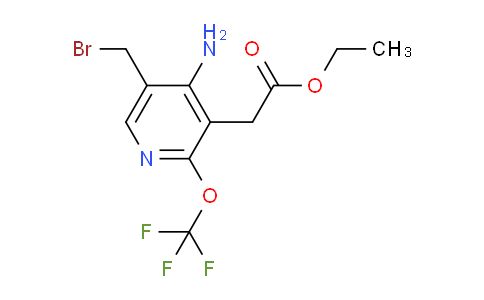 AM19193 | 1803989-81-2 | Ethyl 4-amino-5-(bromomethyl)-2-(trifluoromethoxy)pyridine-3-acetate