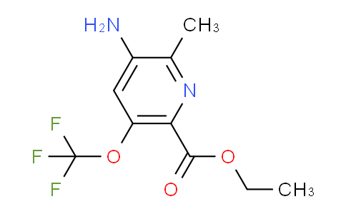 AM191936 | 1804601-88-4 | Ethyl 3-amino-2-methyl-5-(trifluoromethoxy)pyridine-6-carboxylate