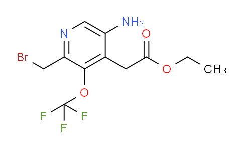 AM19194 | 1805991-48-3 | Ethyl 5-amino-2-(bromomethyl)-3-(trifluoromethoxy)pyridine-4-acetate