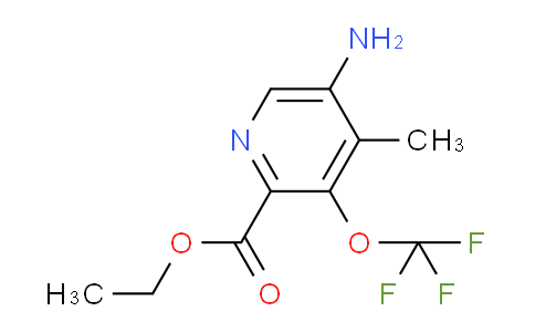 AM191944 | 1803460-60-7 | Ethyl 5-amino-4-methyl-3-(trifluoromethoxy)pyridine-2-carboxylate