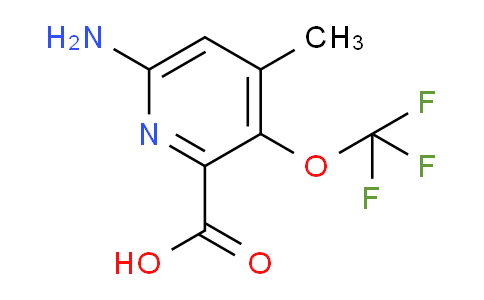 AM191950 | 1803645-70-6 | 6-Amino-4-methyl-3-(trifluoromethoxy)pyridine-2-carboxylic acid