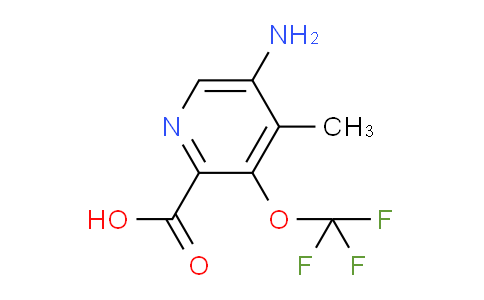 AM191966 | 1804527-42-1 | 5-Amino-4-methyl-3-(trifluoromethoxy)pyridine-2-carboxylic acid