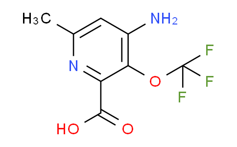 AM191967 | 1805964-86-6 | 4-Amino-6-methyl-3-(trifluoromethoxy)pyridine-2-carboxylic acid