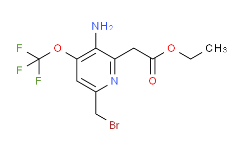 AM19197 | 1803653-47-5 | Ethyl 3-amino-6-(bromomethyl)-4-(trifluoromethoxy)pyridine-2-acetate