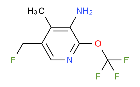 AM191971 | 1804014-69-4 | 3-Amino-5-(fluoromethyl)-4-methyl-2-(trifluoromethoxy)pyridine