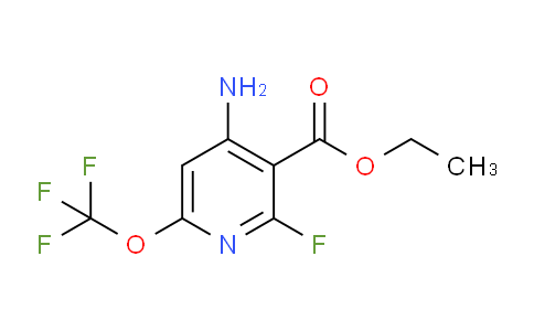 Ethyl 4-amino-2-fluoro-6-(trifluoromethoxy)pyridine-3-carboxylate