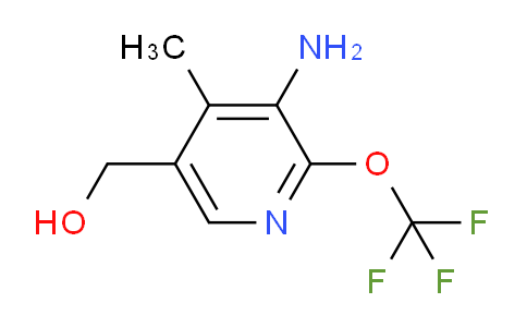 3-Amino-4-methyl-2-(trifluoromethoxy)pyridine-5-methanol