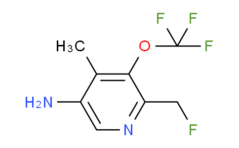 AM191982 | 1806209-83-5 | 5-Amino-2-(fluoromethyl)-4-methyl-3-(trifluoromethoxy)pyridine