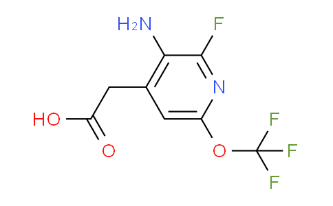 AM191984 | 1804523-37-2 | 3-Amino-2-fluoro-6-(trifluoromethoxy)pyridine-4-acetic acid