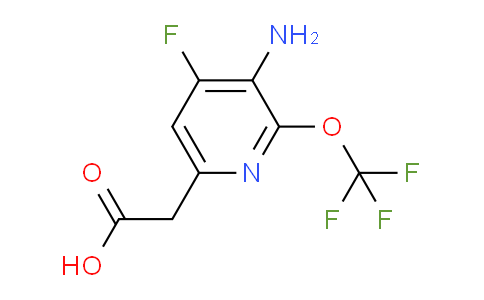 AM191985 | 1803981-21-6 | 3-Amino-4-fluoro-2-(trifluoromethoxy)pyridine-6-acetic acid