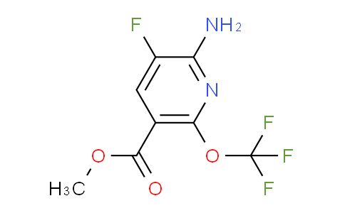 AM191987 | 1803482-83-8 | Methyl 2-amino-3-fluoro-6-(trifluoromethoxy)pyridine-5-carboxylate