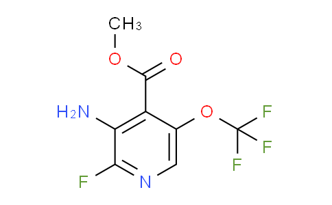 AM192000 | 1803981-15-8 | Methyl 3-amino-2-fluoro-5-(trifluoromethoxy)pyridine-4-carboxylate
