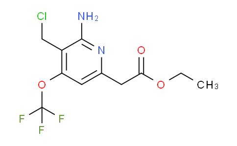 AM19201 | 1804538-30-4 | Ethyl 2-amino-3-(chloromethyl)-4-(trifluoromethoxy)pyridine-6-acetate
