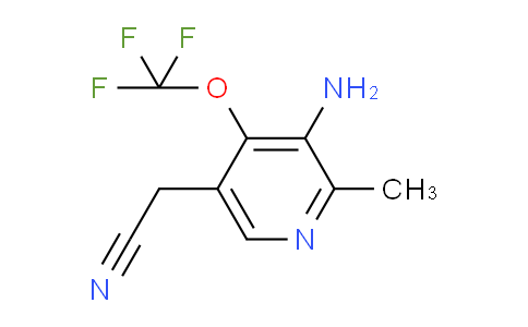 AM192013 | 1806097-83-5 | 3-Amino-2-methyl-4-(trifluoromethoxy)pyridine-5-acetonitrile