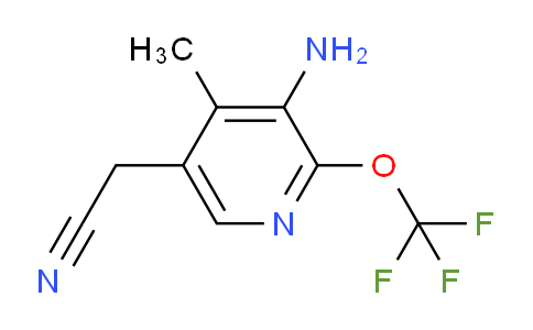 AM192019 | 1803982-70-8 | 3-Amino-4-methyl-2-(trifluoromethoxy)pyridine-5-acetonitrile