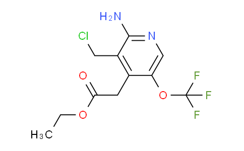 AM19202 | 1806217-52-6 | Ethyl 2-amino-3-(chloromethyl)-5-(trifluoromethoxy)pyridine-4-acetate