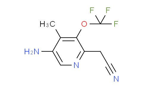 AM192021 | 1806109-16-9 | 5-Amino-4-methyl-3-(trifluoromethoxy)pyridine-2-acetonitrile
