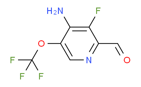AM192023 | 1805951-16-9 | 4-Amino-3-fluoro-5-(trifluoromethoxy)pyridine-2-carboxaldehyde