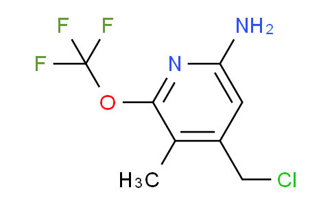AM192029 | 1803459-73-5 | 6-Amino-4-(chloromethyl)-3-methyl-2-(trifluoromethoxy)pyridine