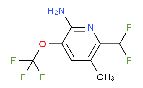 AM192034 | 1803944-73-1 | 2-Amino-6-(difluoromethyl)-5-methyl-3-(trifluoromethoxy)pyridine