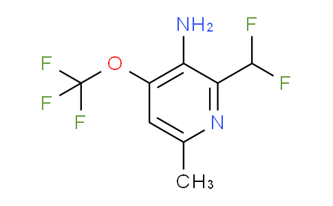 AM192036 | 1803460-10-7 | 3-Amino-2-(difluoromethyl)-6-methyl-4-(trifluoromethoxy)pyridine
