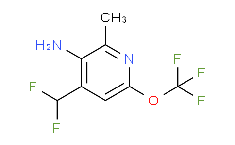 AM192038 | 1803981-27-2 | 3-Amino-4-(difluoromethyl)-2-methyl-6-(trifluoromethoxy)pyridine