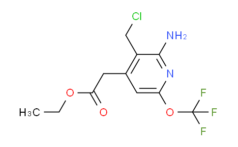 AM19204 | 1803947-08-1 | Ethyl 2-amino-3-(chloromethyl)-6-(trifluoromethoxy)pyridine-4-acetate