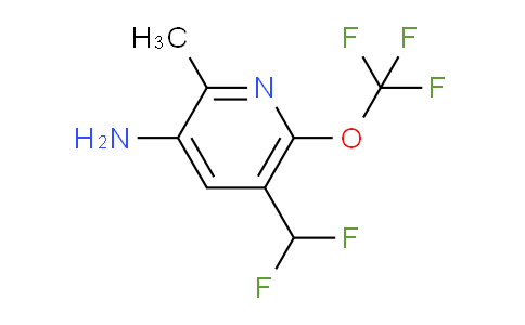 AM192044 | 1804015-61-9 | 3-Amino-5-(difluoromethyl)-2-methyl-6-(trifluoromethoxy)pyridine