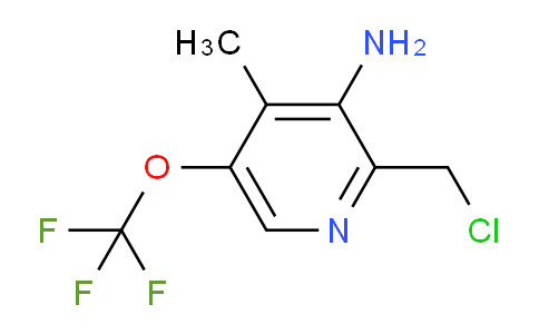 AM192051 | 1804592-25-3 | 3-Amino-2-(chloromethyl)-4-methyl-5-(trifluoromethoxy)pyridine