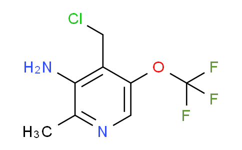 3-Amino-4-(chloromethyl)-2-methyl-5-(trifluoromethoxy)pyridine