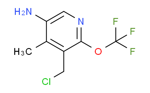 5-Amino-3-(chloromethyl)-4-methyl-2-(trifluoromethoxy)pyridine
