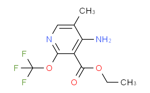 AM192070 | 1804389-05-6 | Ethyl 4-amino-5-methyl-2-(trifluoromethoxy)pyridine-3-carboxylate