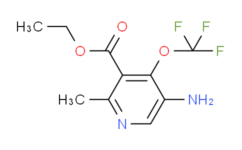 Ethyl 5-amino-2-methyl-4-(trifluoromethoxy)pyridine-3-carboxylate